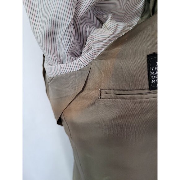 1970s Vtg Mens Plaid 42 R Sport Coat Jacket Polyester 70s Blazer Green - Picture 9 of 13